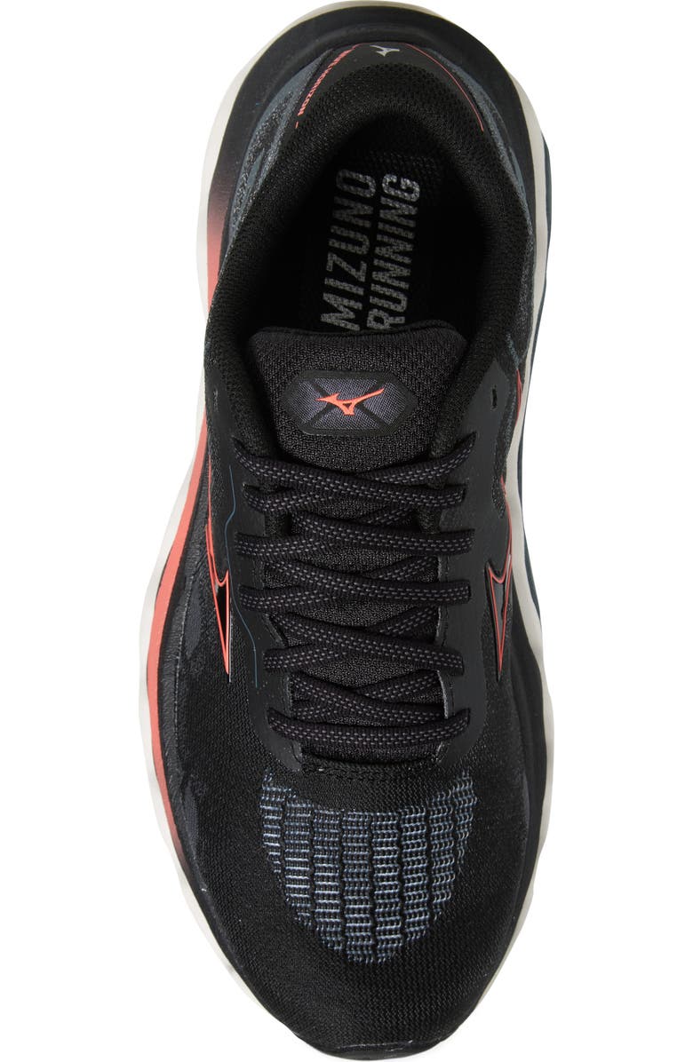 Mizuno Wave Horizon 7 Sneaker, Alternate, color, Black-Dubarry