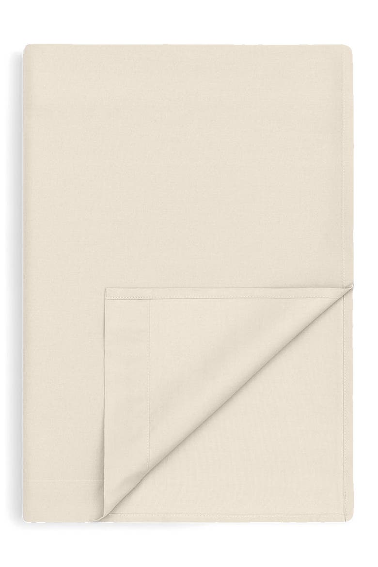 Plaza Flat Sheet, Alternate, color, Beige