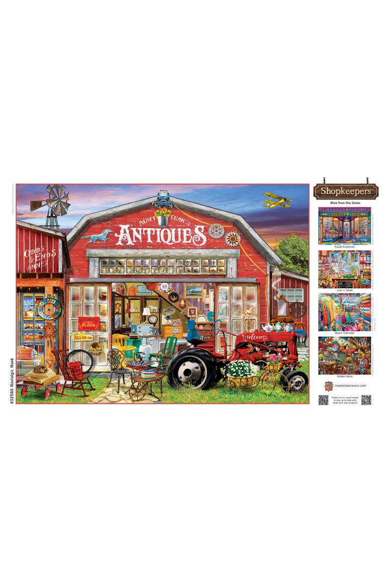 Nostalgic Nook 750 Piece Jigsaw Puzzle, Alternate, color, Multicolor