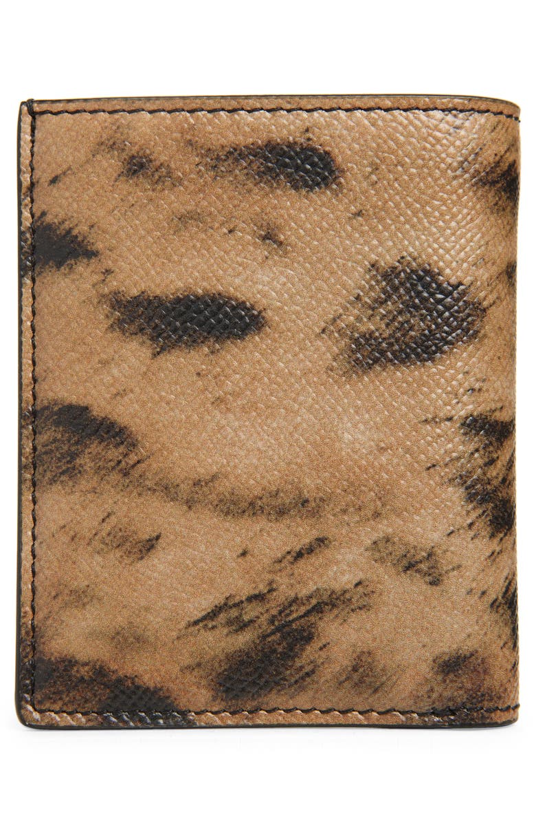 TOM FORD Leopard Print Leather Card Case, Alternate, color,