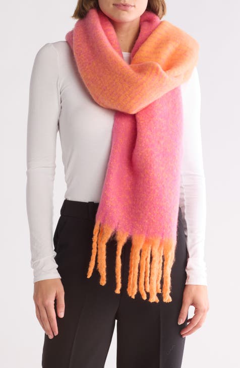 Gradient Yarn Dye Stripe Scarf