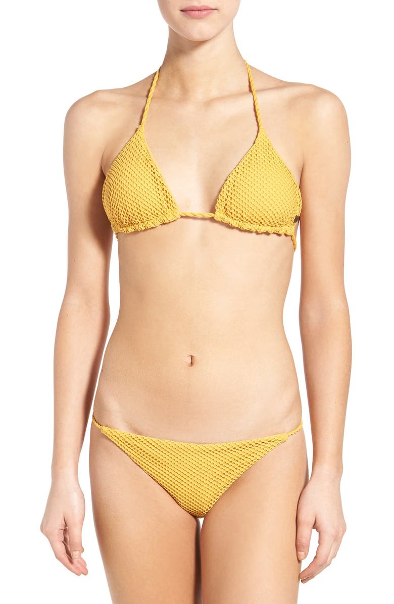 Billabong 'Meshin' With You' Bikini Top, Alternate, color,