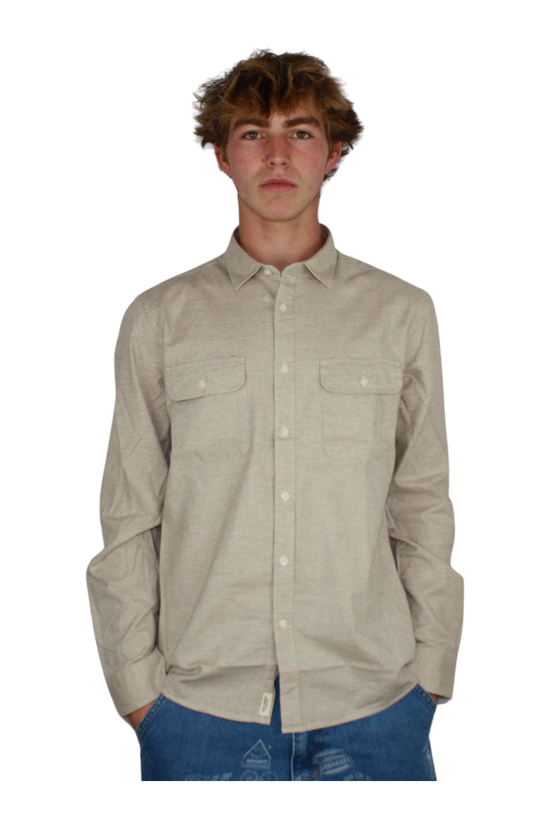 Mendocino Shirt, Alternate, color, Oatmeal
