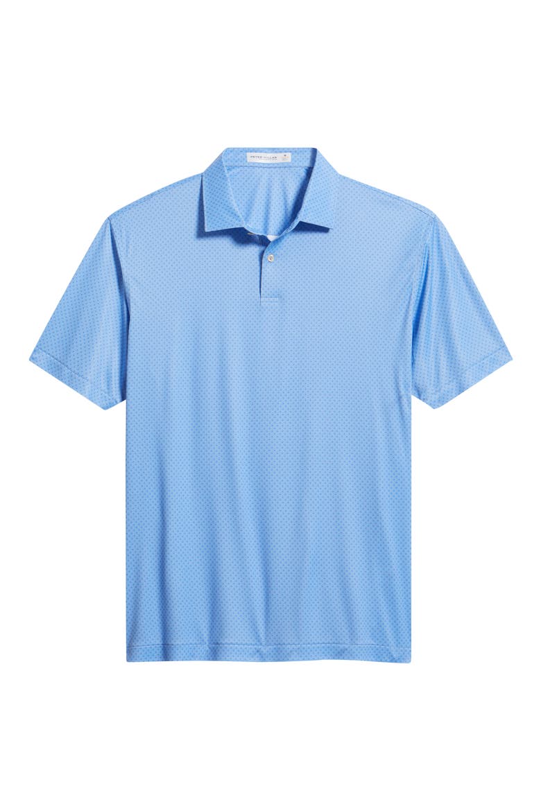Featherweight Starmount Microprint Performance Polo, Alternate, color, BLUEBIRD