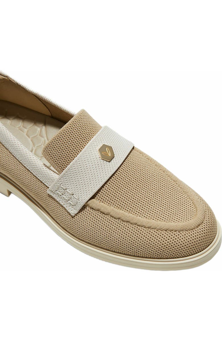 VIVAIA Classic Penny Loafers, Alternate, color, Nude Ivory