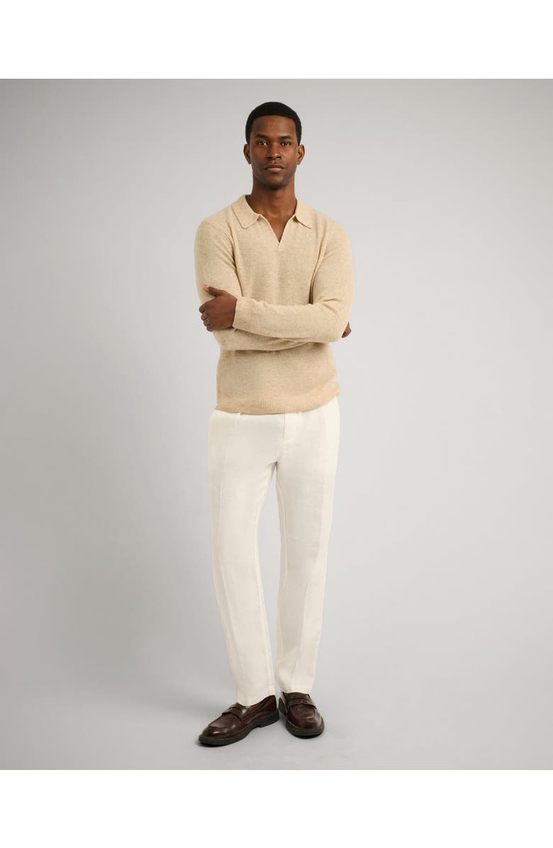 Onia Featherweight Cashmere Sweater Polo, Alternate, color,