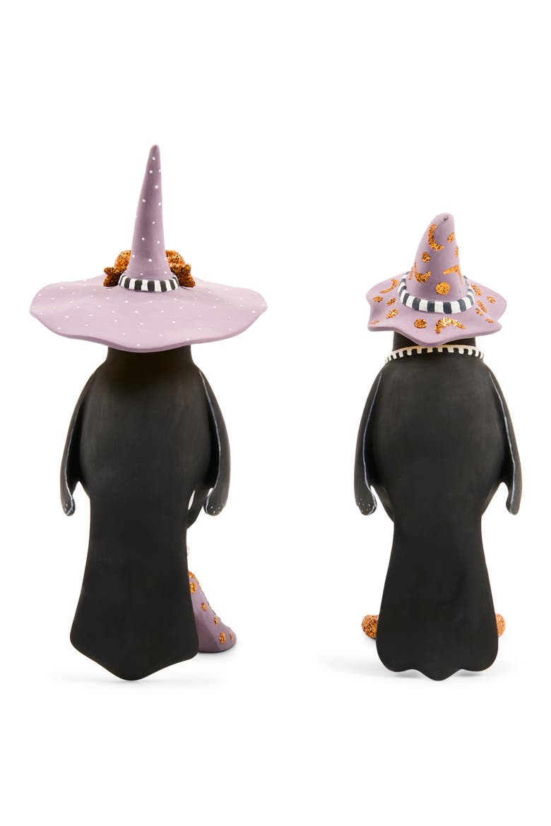 Patience Brewster Warren & Flo Halloween Raven Figures, Alternate, color, BLACK