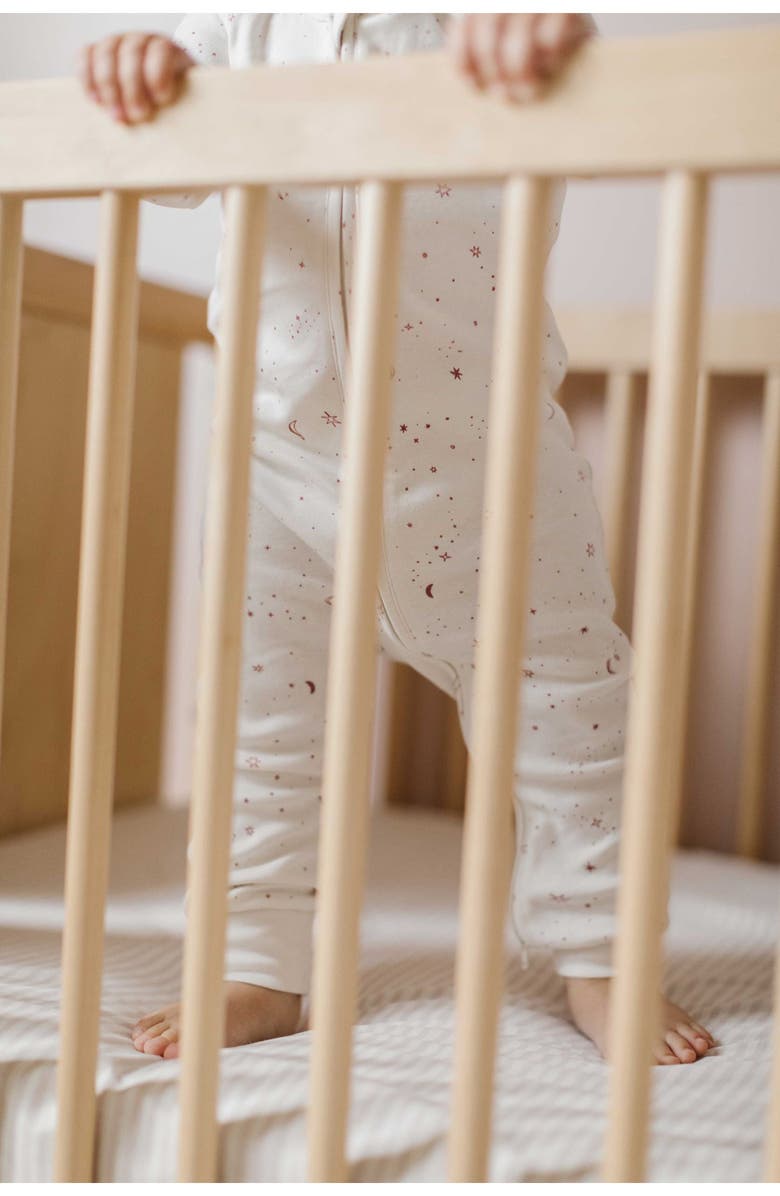 Pehr Stardust Organic Cotton One-Piece Pajamas, Alternate, color, 