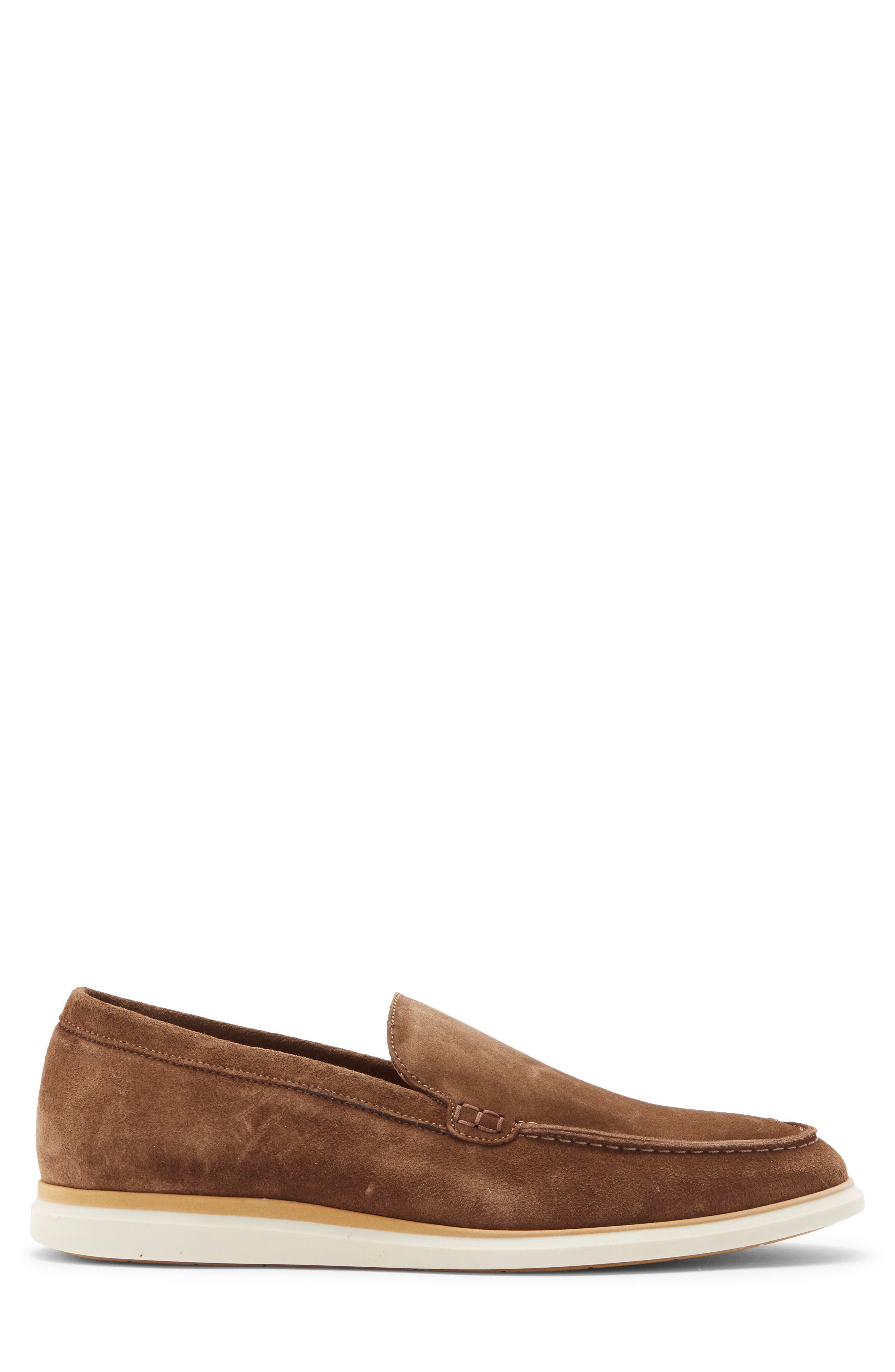 Briggs Venetian Loafer, Alternate, color, SUEDE CHESTNUT