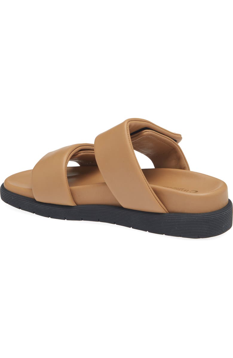 La Canadienne Glena Slide Sandal, Alternate, color, Camel