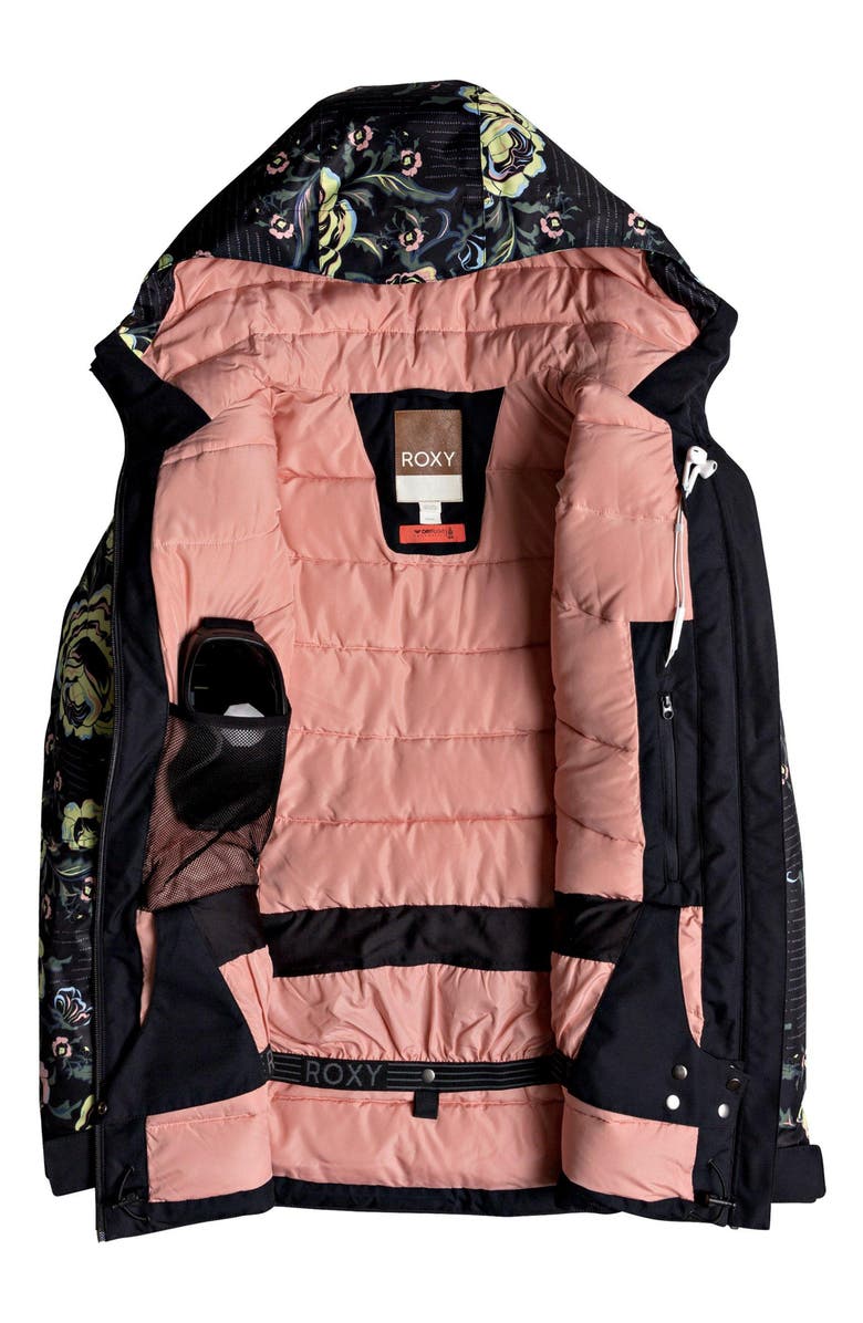 Roxy Torah Bright Snowflake Snow Jacket, Alternate, color, 
