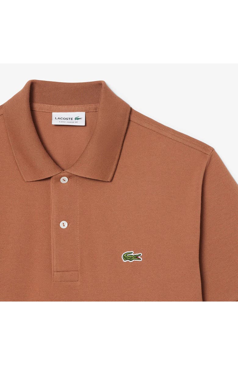 Lacoste Regular Fit Piqué Polo, Alternate, color, Pecan