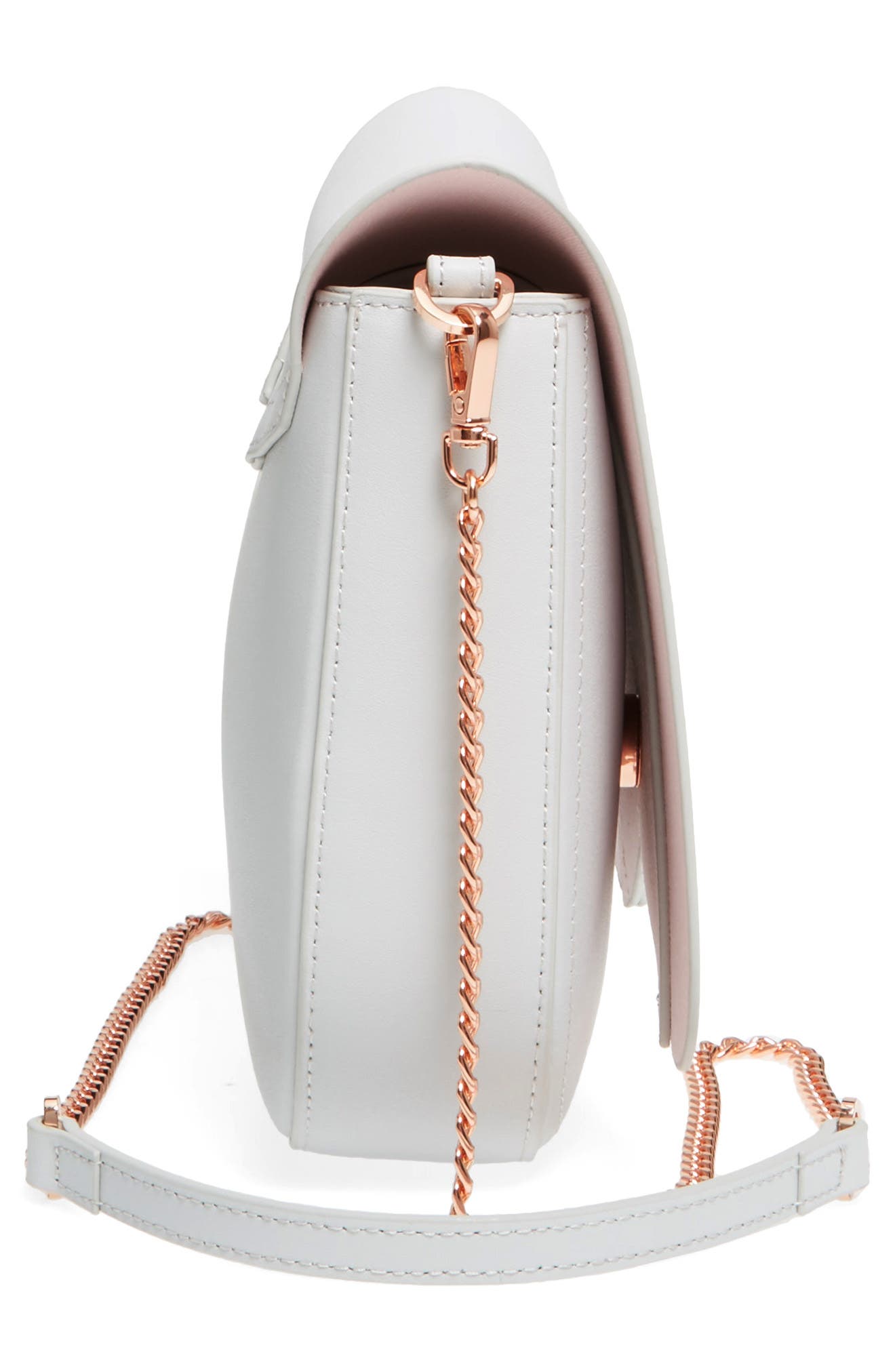 Ted Baker London Barkley Dog Leather Crossbody Bag, Alternate, color, 