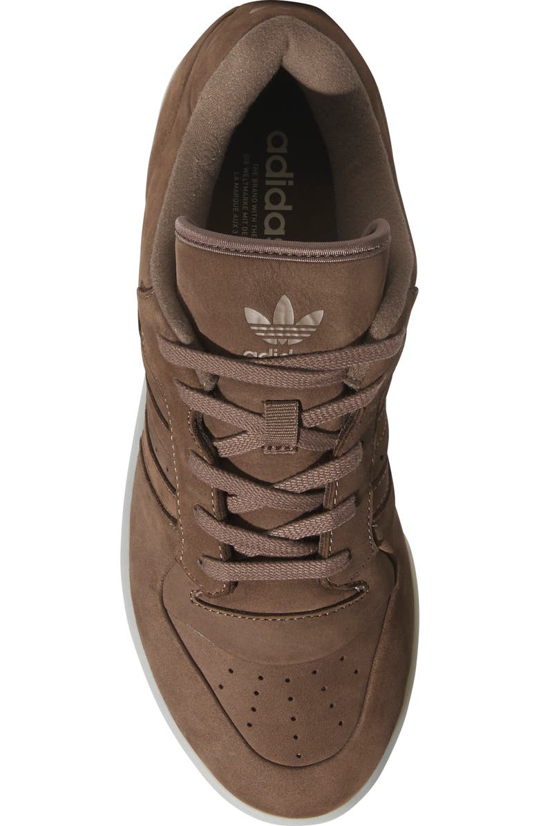 adidas Rivalry Lux Low Top Basketball Sneaker, Alternate, color, Earth Strata/ Wonder White