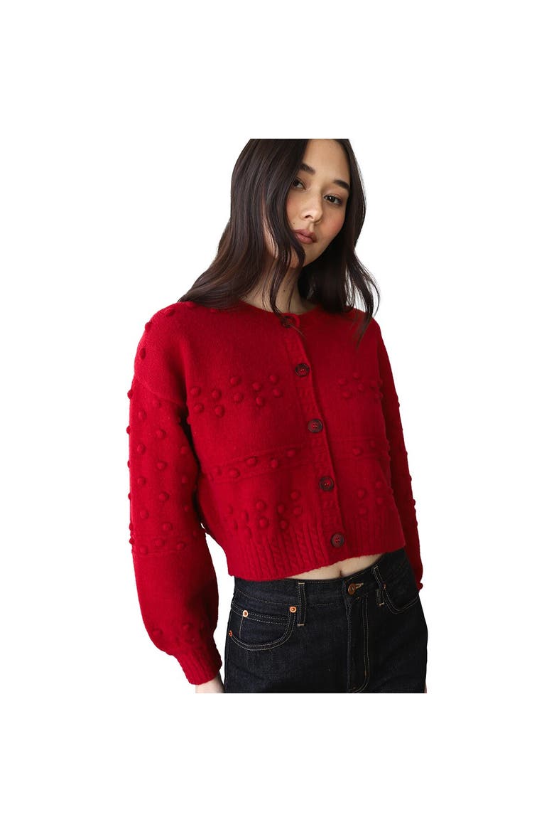 Jolie Cardigan - Women's, Alternate, color, Cherry
