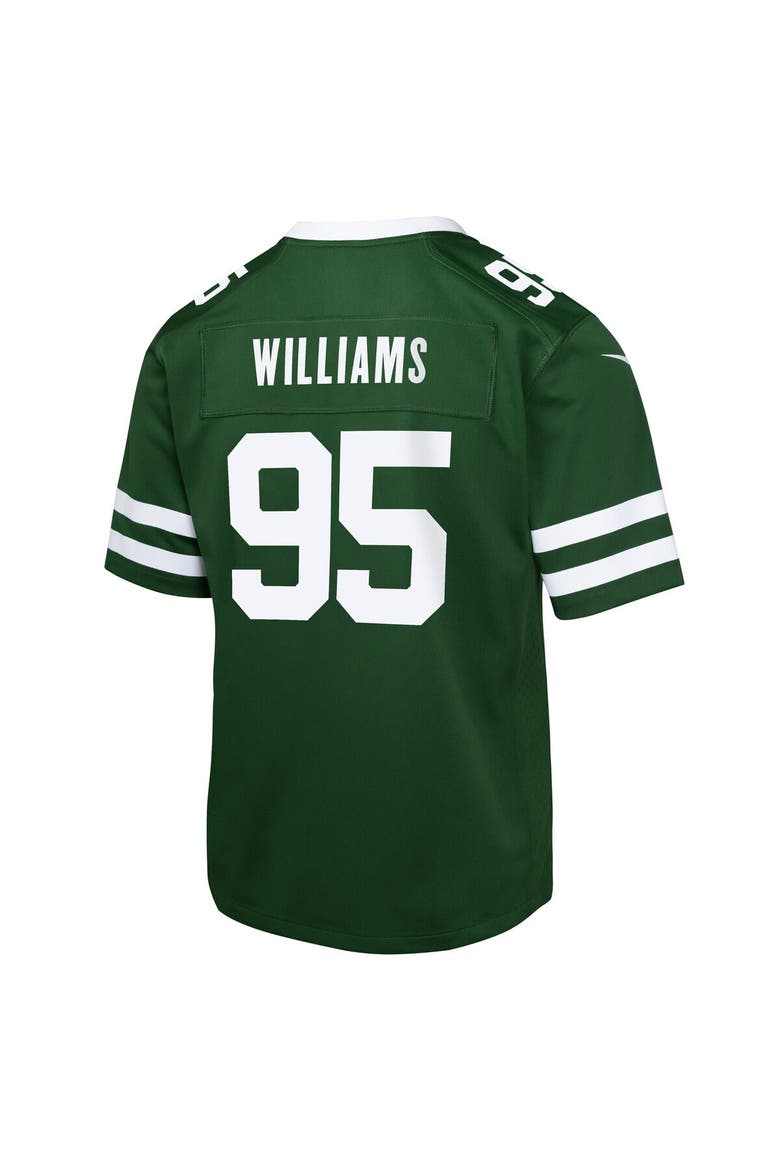 Youth Nike Quinnen Williams Legacy Green New York Jets Game Jersey, Alternate, color, Green