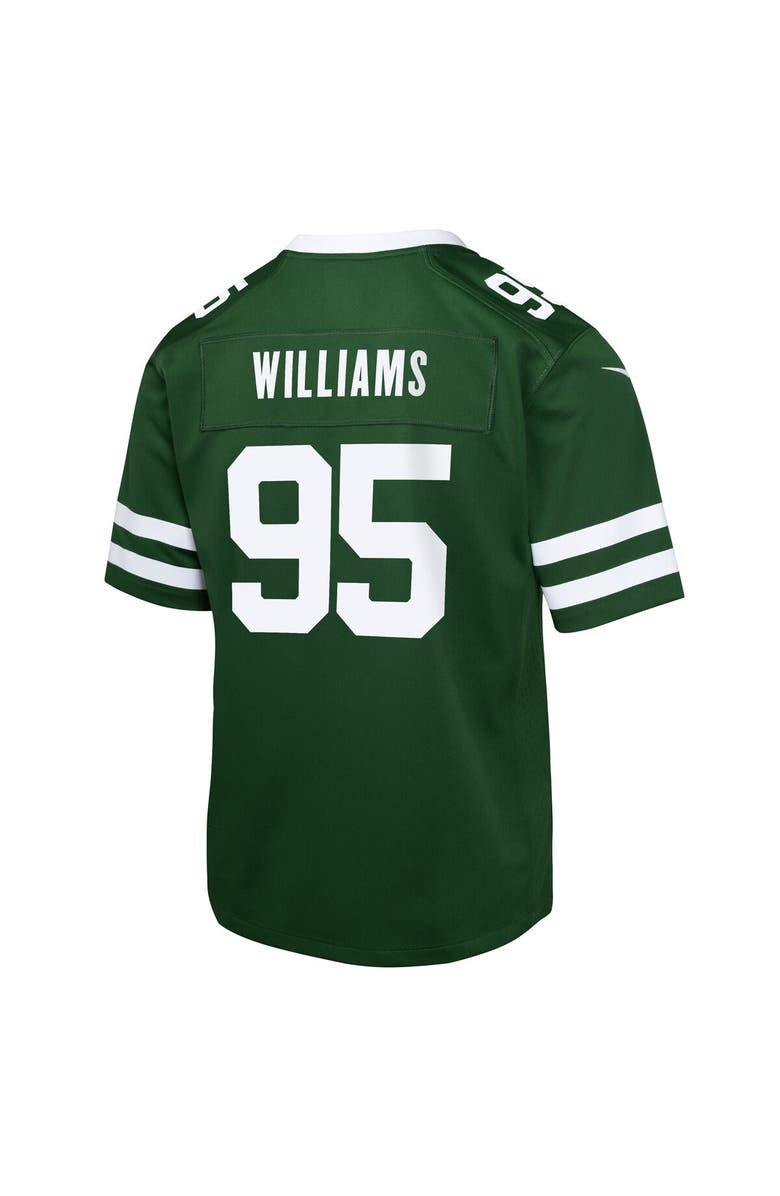 Nike Youth Nike Quinnen Williams Legacy Green New York Jets Game Jersey, Alternate, color, Green