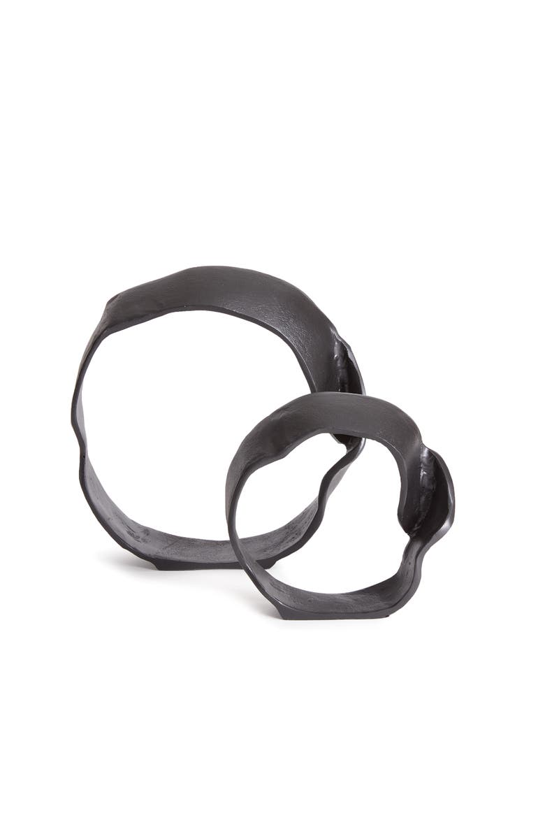 Rowan Sculptures Set of 2, Alternate, color, Black