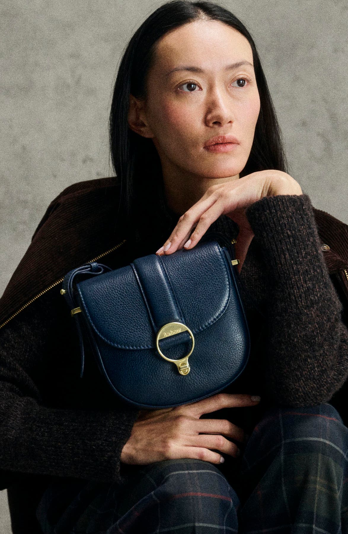 Elm Leather Crossbody Bag, Alternate, color, NAVY