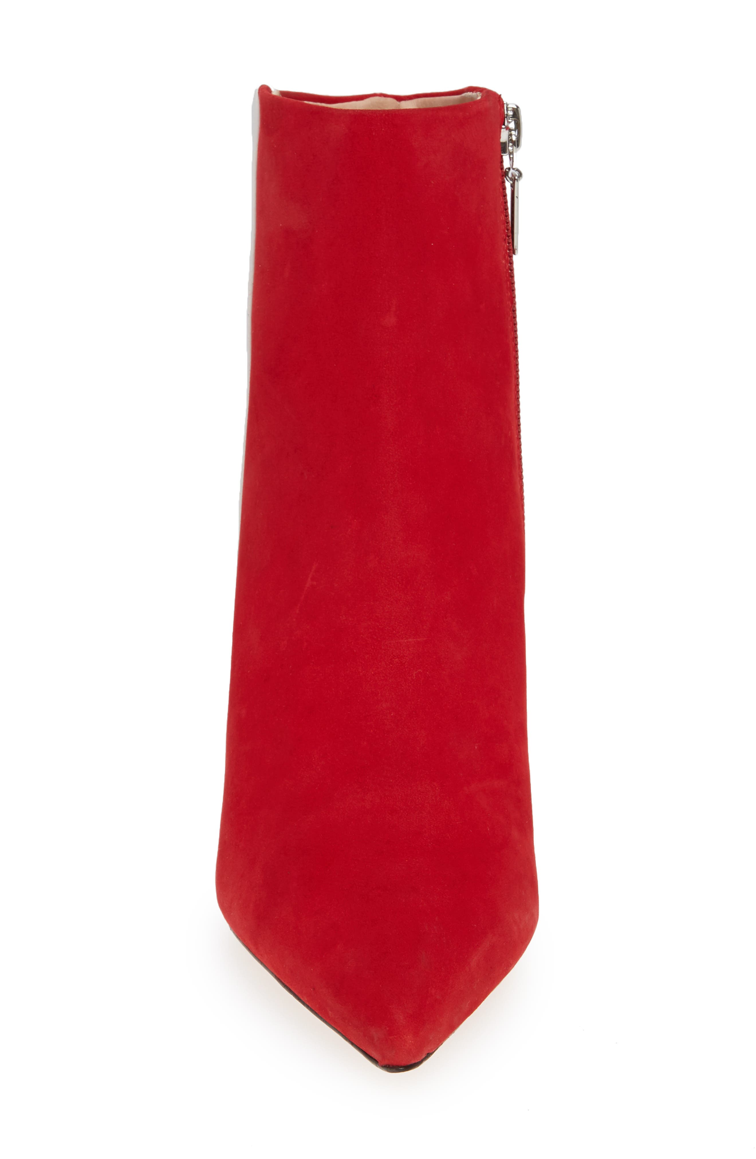 Adrien Bootie, Alternate, color, CLUB RED/ WHITE LEATHER