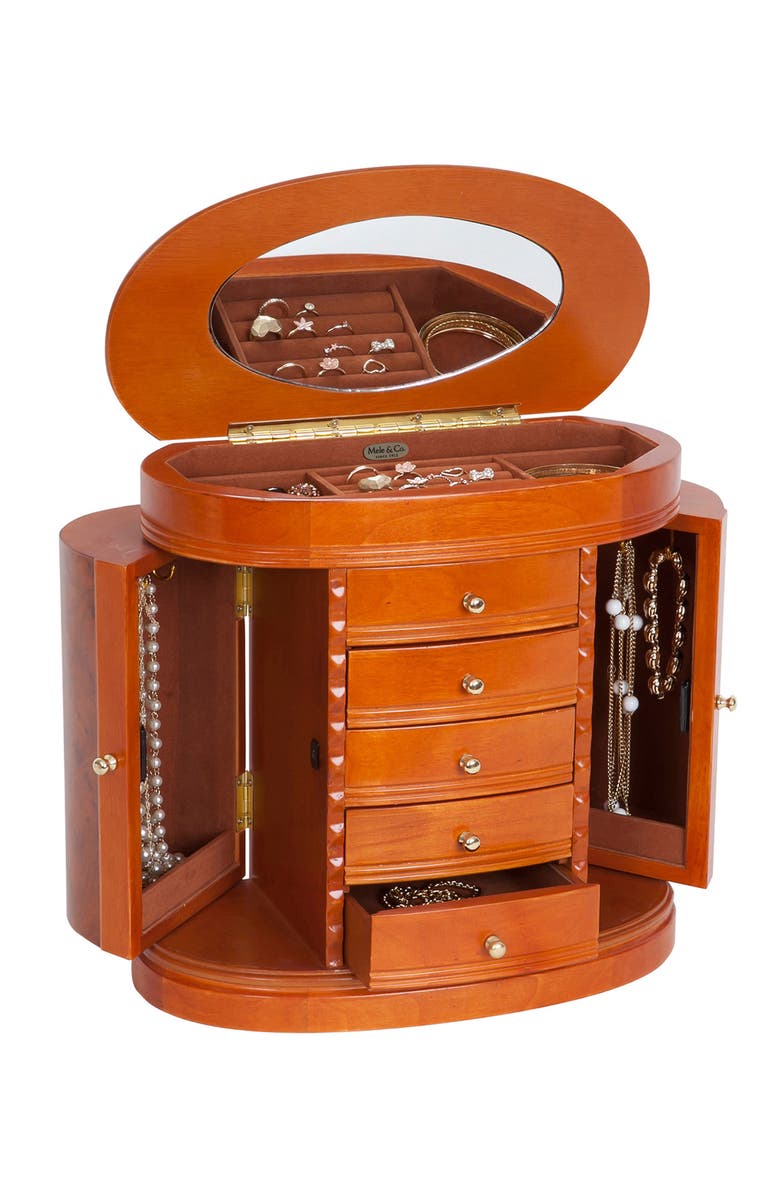 Mele and Co Mele & Co. Trinity Jewelry Box, Alternate, color, 