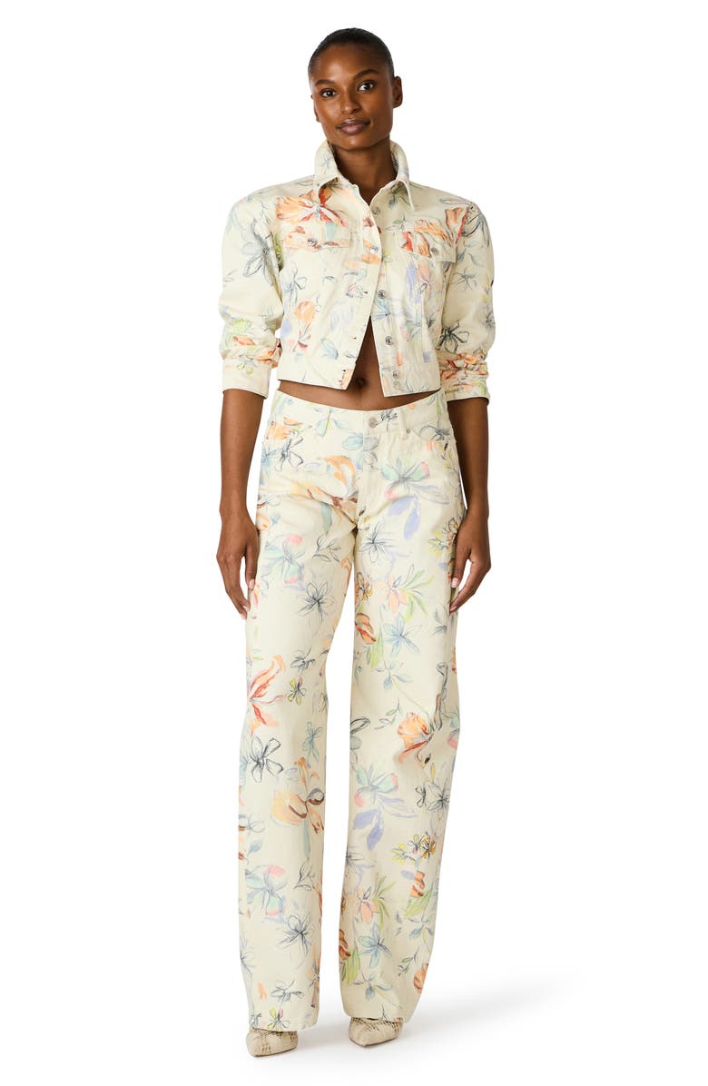 Steve Madden Rori Barrel Jeans, Alternate, color, Vintage Ivory