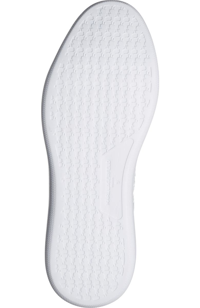 KARL LAGERFELD PARIS Karl Profile Low Top Sneaker, Alternate, color, White