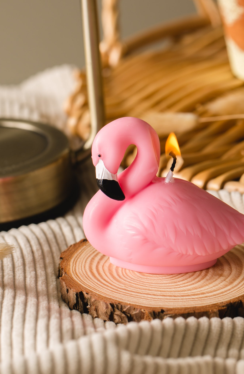 Southlake gifts Flamingo Candle, Alternate, color,