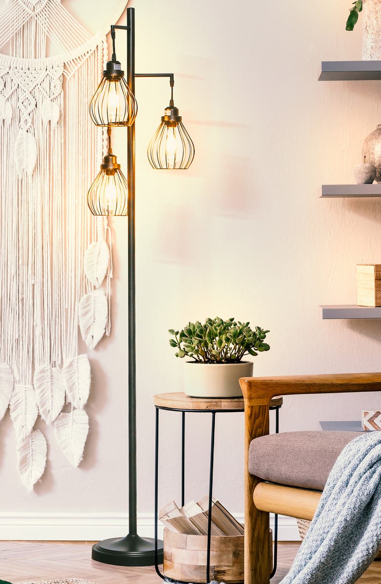 Brightech Teardrop LED Floor Lamp, Alternate, color, 