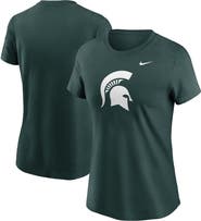 Nike Women's Nike Green Michigan State Spartans Primetime Logo T-Shirt