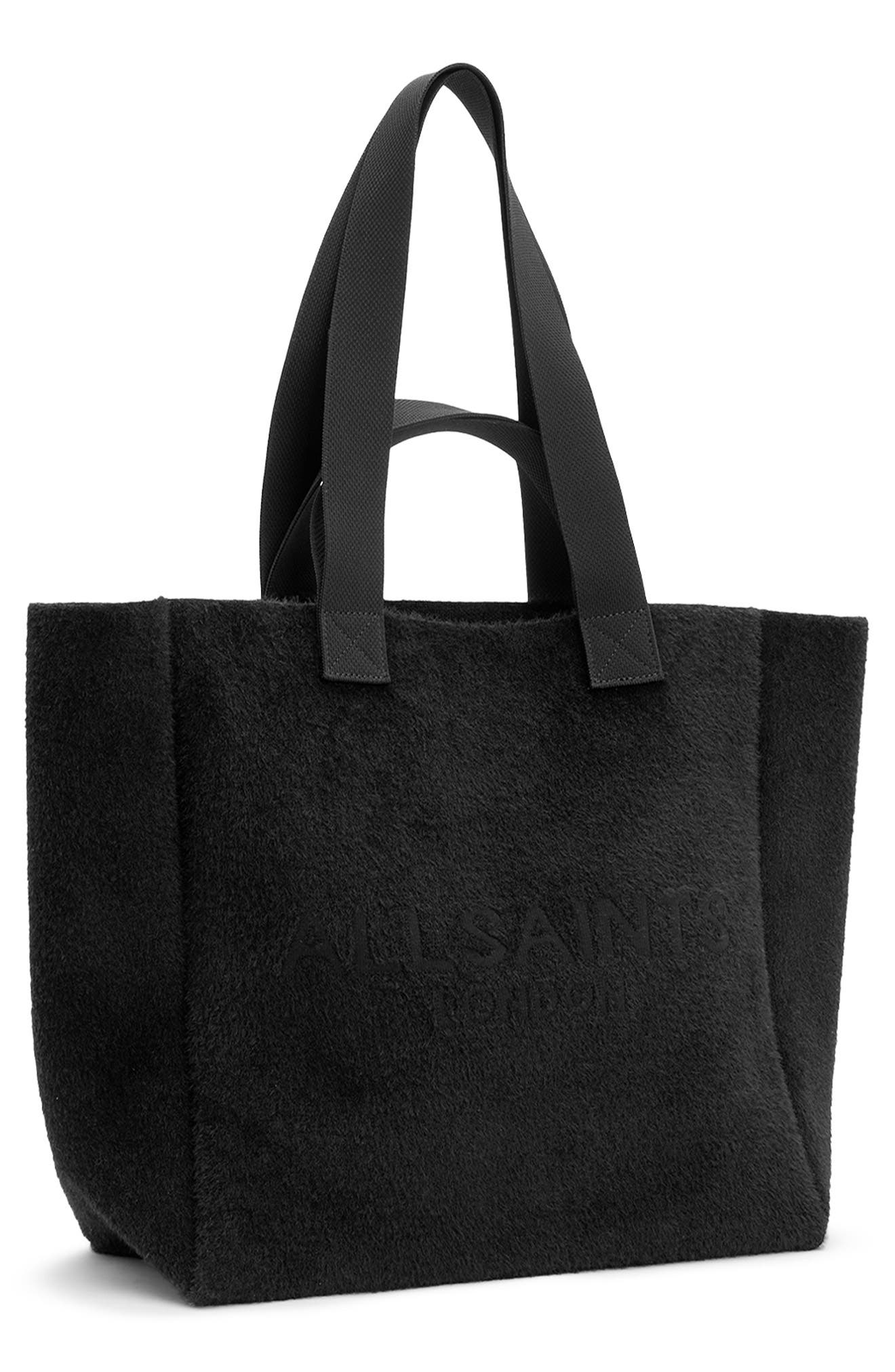 AllSaints Izzy Recycled Polyester Fleece Tote, Alternate, color, 