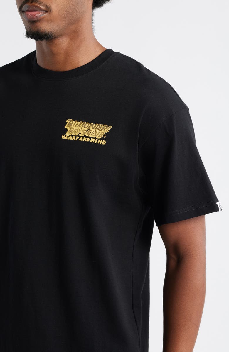 Billionaire Boys Club Paint Graphic T-Shirt, Alternate, color, Black