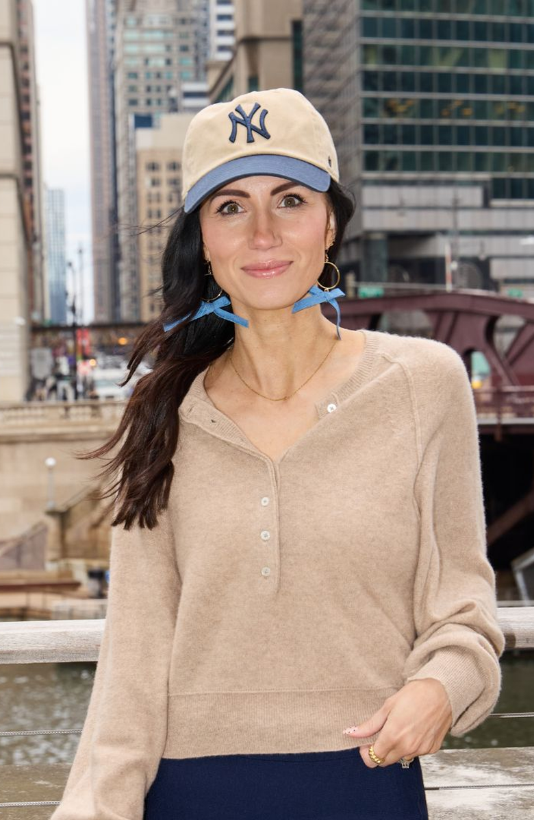 Nickel & Suede Claras Earrings, Alternate, color, Denim