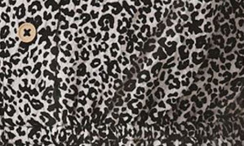 Next Kids' Leopard Print Cutout Romper In White
