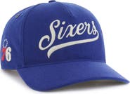 '47 Men's '47 Royal Philadelphia 76ers Golden Age Relaxed Corduroy Hitch Adjustable Hat