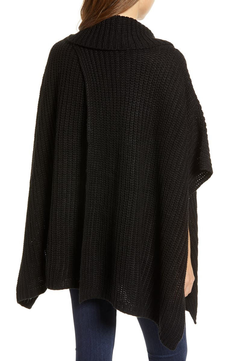 Treasure & Bond Chunky Knit Poncho, Alternate, color,