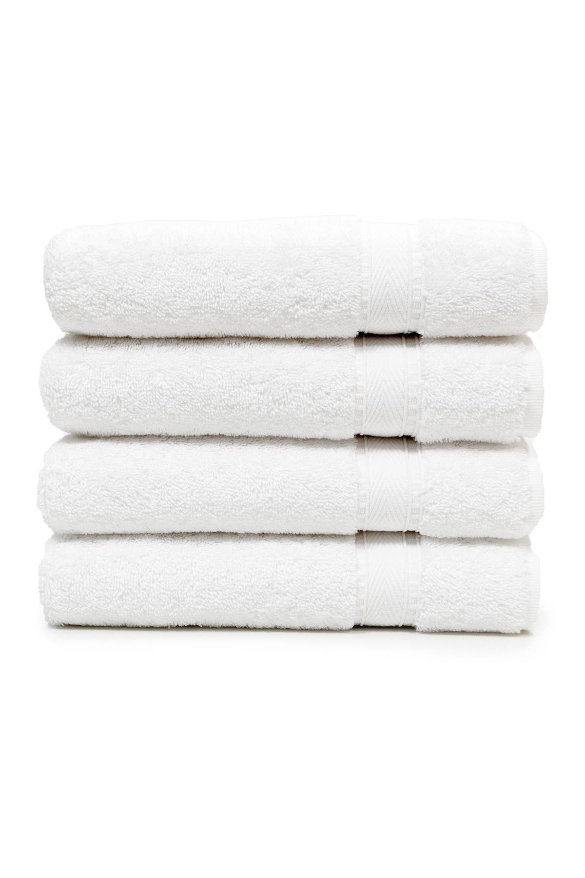 Linum Home Textiles Sinemis Terry Hand Towels - Set of 4 - White