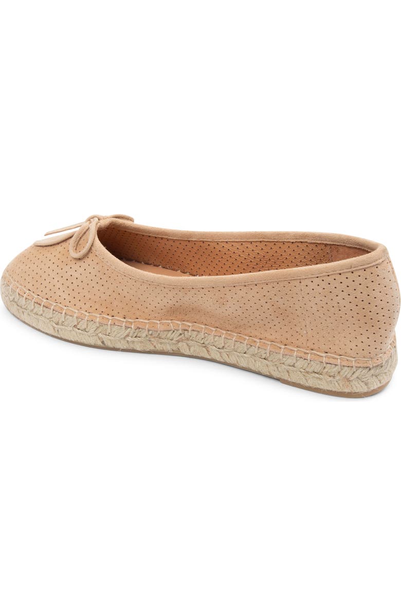patricia green Sydney Ballet Flat, Alternate, color, Natural Perforated Suede