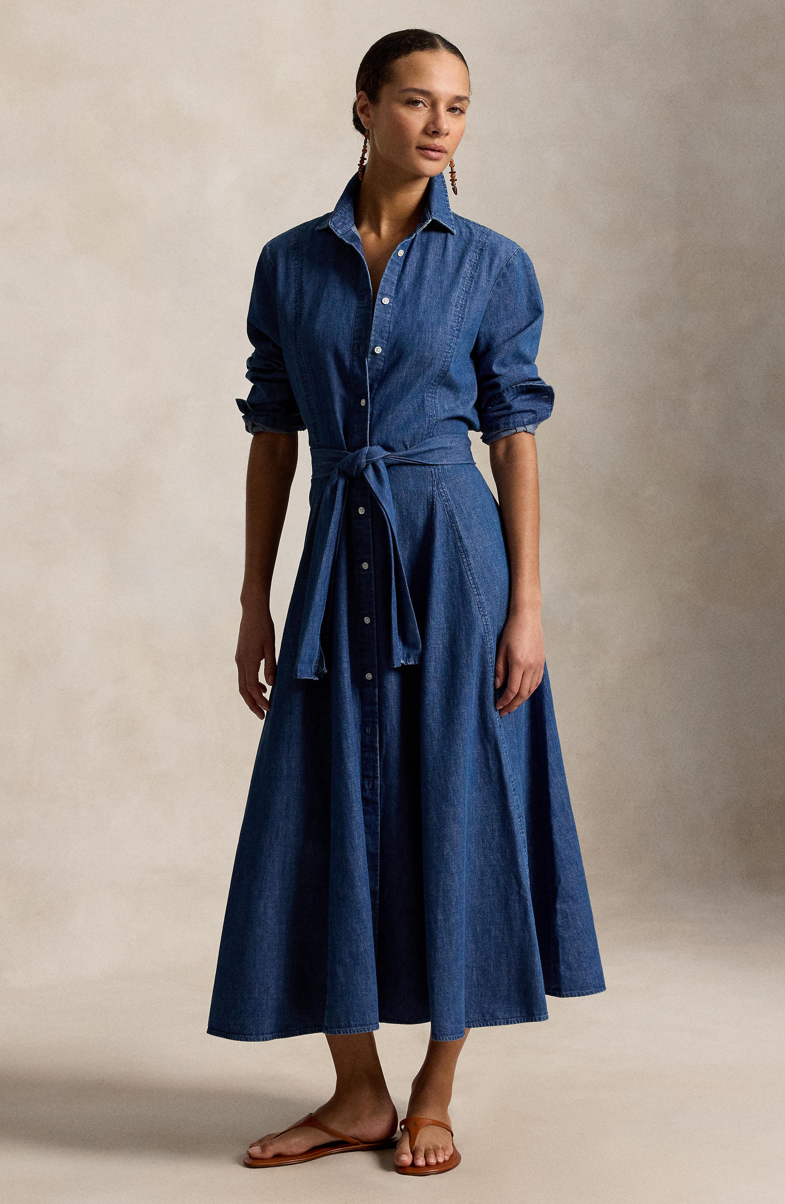 RRL Indigo Chambray Tie “Made in Italy” ネクタイ イタリア製