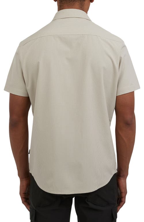 Shop Dkny Sportswear Daymond Short Sleeve Button-up Shirt