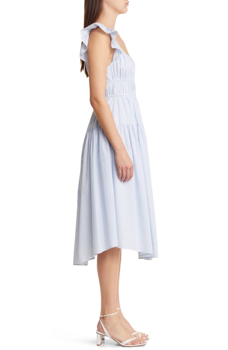 Sophie Rue Louise Flutter Sleeve Fit & Flare Dress, Alternate, color,