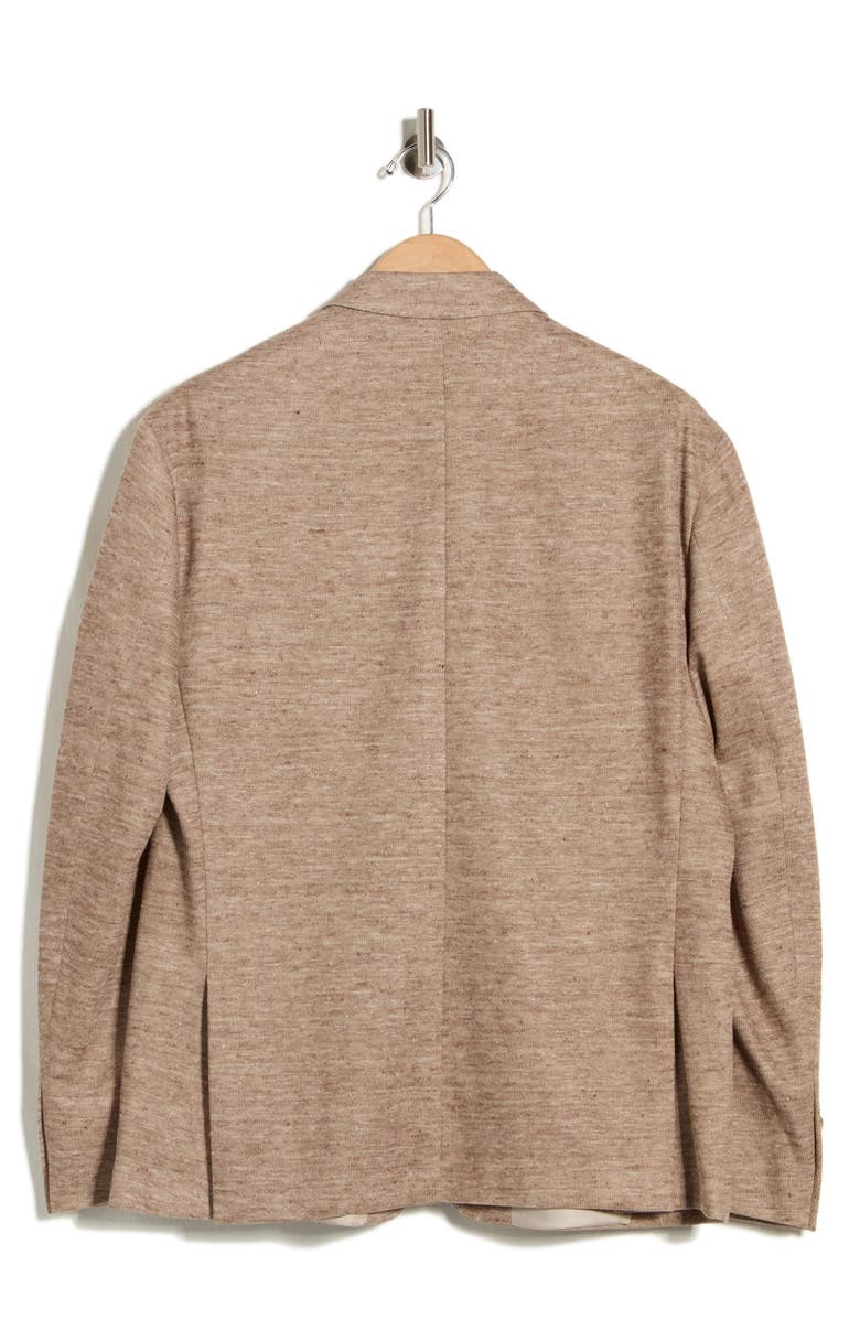 JB Britches Two Button Side Vent Patch Pocket Jacket, Alternate, color, Tan