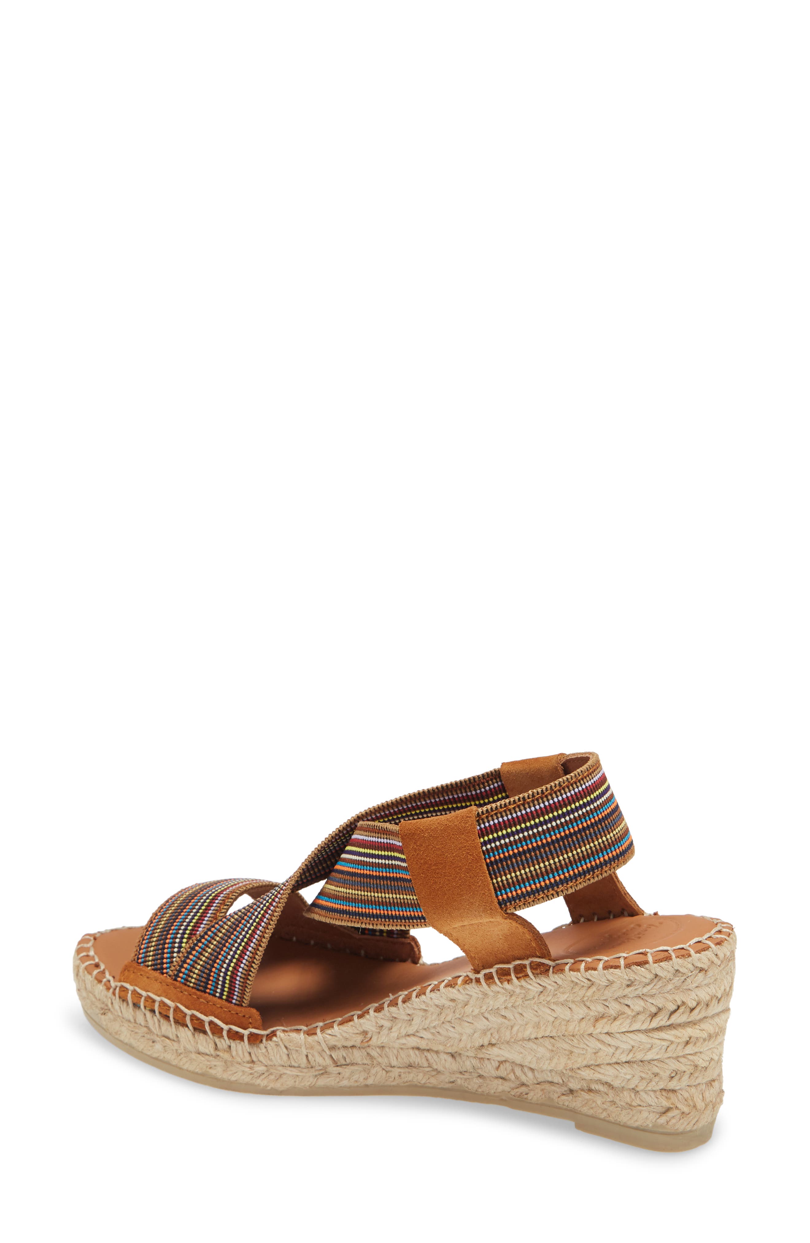 Tina Espadrille Wedge Sandal, Alternate, color, TAN SUEDE