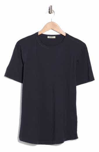 BUCK MASON Pima Cotton Curved Hem T-Shirt
