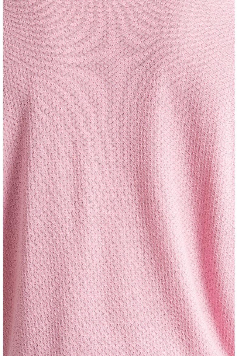 Calun Textured Sea Island Cotton Polo, Alternate, color, GLASS PINK