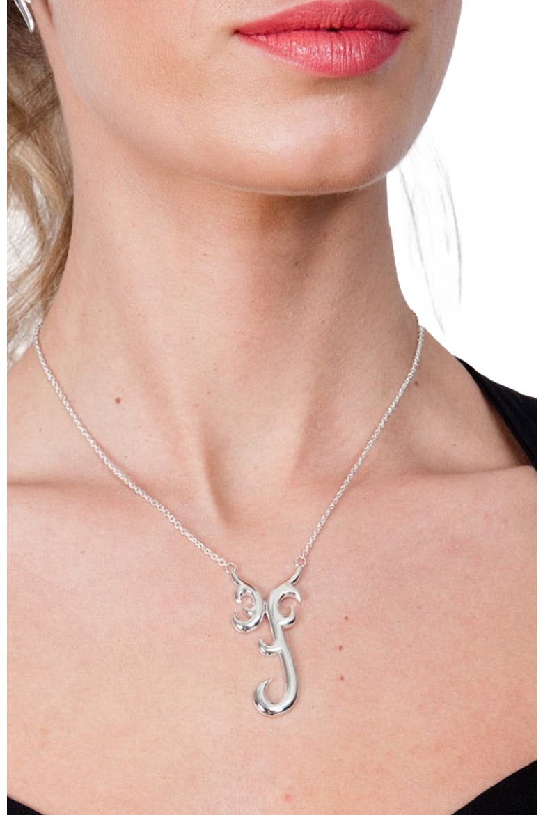 Element Air Pendant, Alternate, color, Sterling Silver