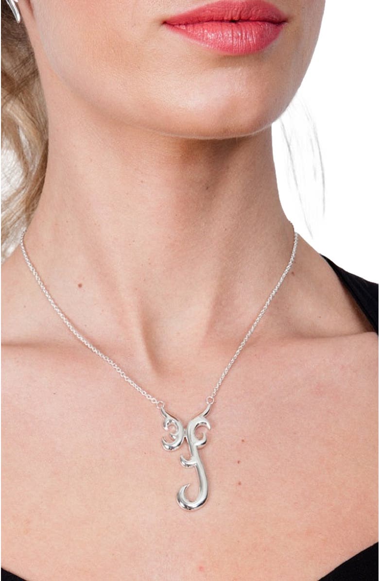 Lucy Quartermaine Element Air Pendant, Alternate, color, Sterling Silver