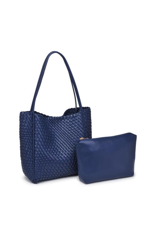 Moda Luxe Gladys Tote In Navy