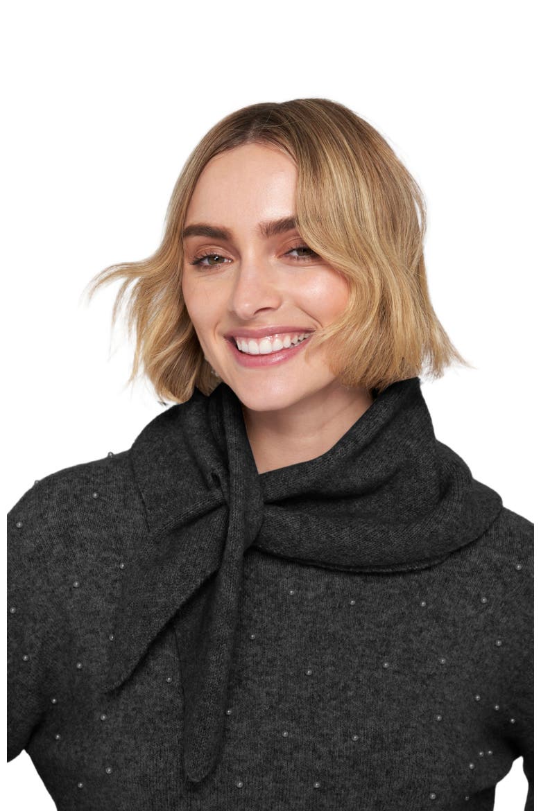 Sweater Scarf, Main, color, Black