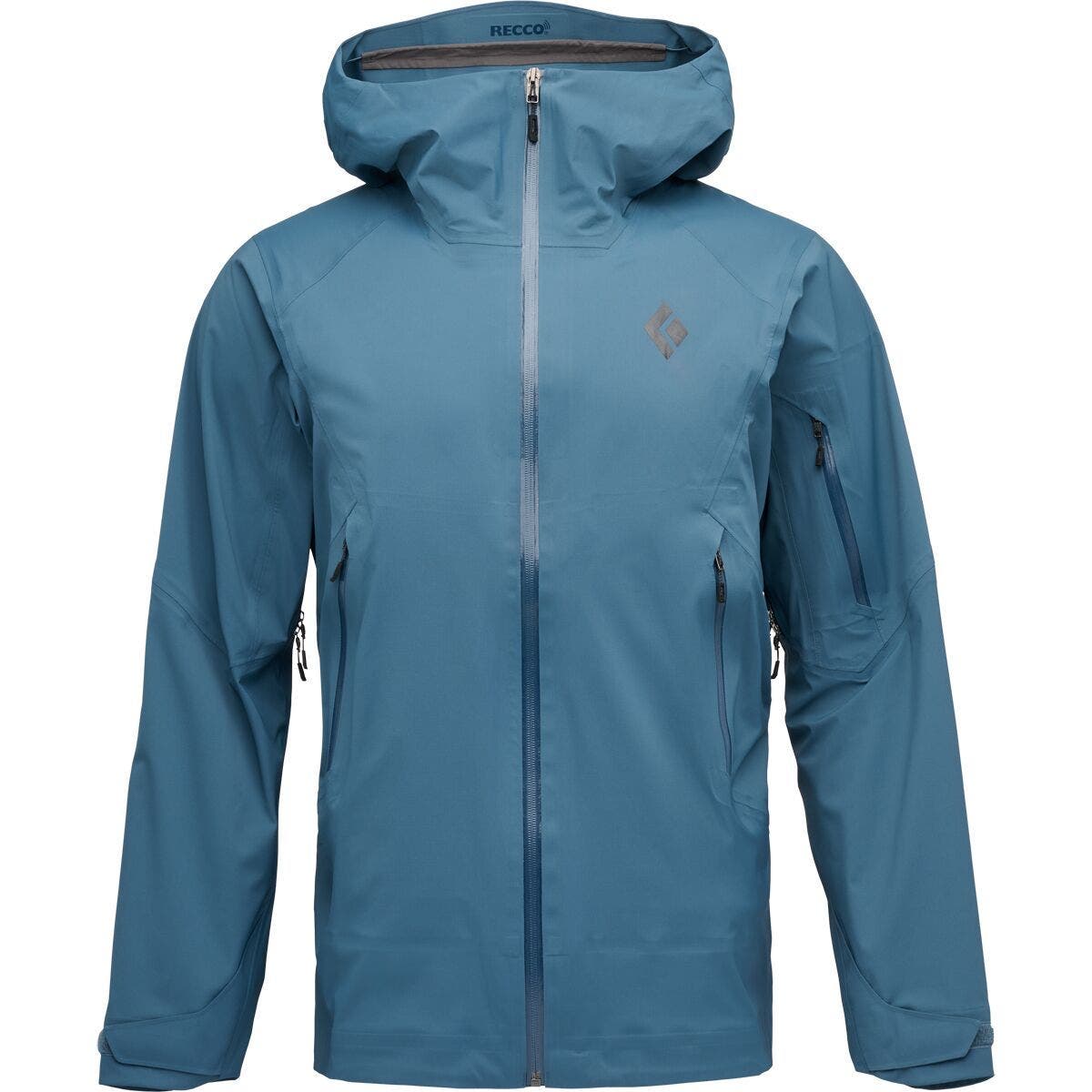 Black Diamond Recon LT Stretch Shell - Men's in Midnight Blue 